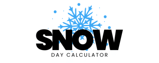 Snow Day Calculator logo with snowflake design, used for predicting school snow closures