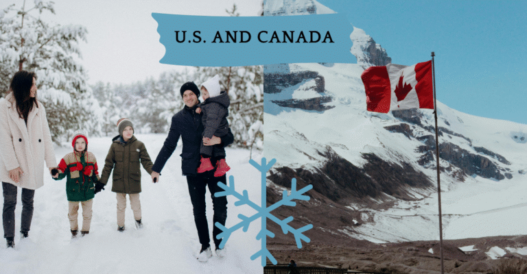 Historical timeline of snow day closures in the U.S. and Canada from 1900s to 2000s